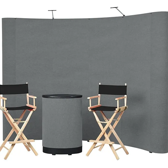 Standard Curved Floor Display - 10' Kit - Blank