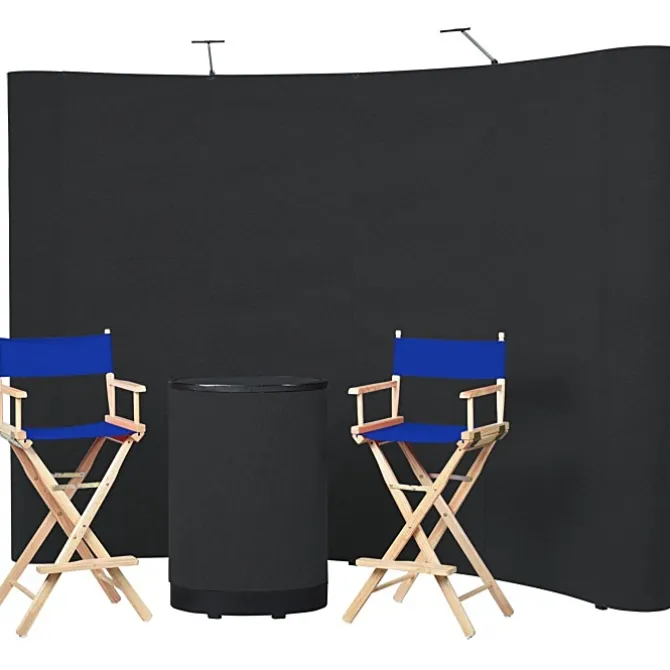Standard Curved Floor Display - 10' Kit - Blank