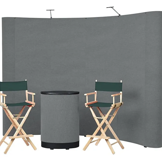 Standard Curved Floor Display - 10' Kit - Blank