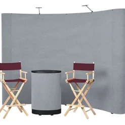 Standard Curved Floor Display - 10' Kit - Blank