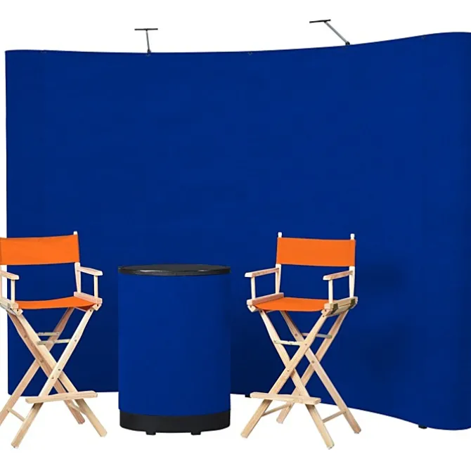 Standard Curved Floor Display - 10' Kit - Blank