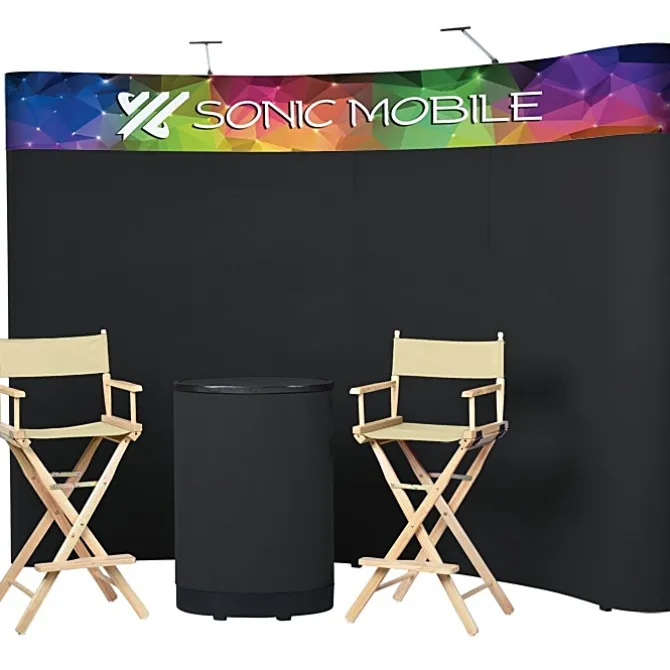 Standard Curved Floor Display - 10' Kit - Header