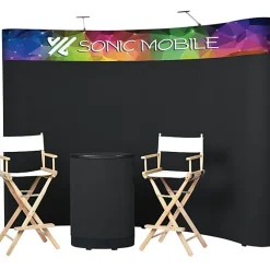Standard Curved Floor Display - 10' Kit - Header
