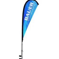 Standard 10' Event Tent - Sail Sign Banner - One Sided