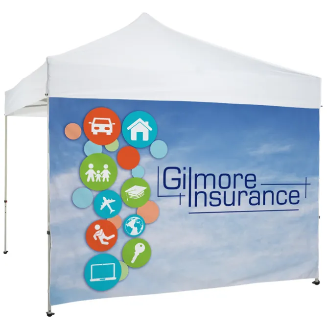 Standard 10' Event Tent - Tent Wall - Two Sided - FC