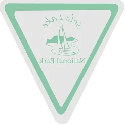 Static Decal - Triangle - 3 inches