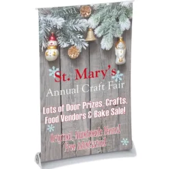 Stellar Retractable Tabletop Banner Display - 11 inches
