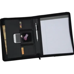 Stitch Zippered Padfolio