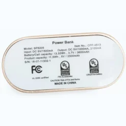 Stockton Jr. Power Bank - 3600 mAh
