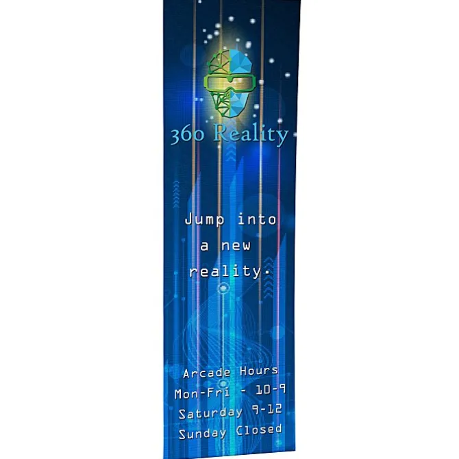 Stratus Retractable Banner Display - 24 inches - Replacement Graphic