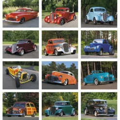 Street Rods Calendar - Spiral