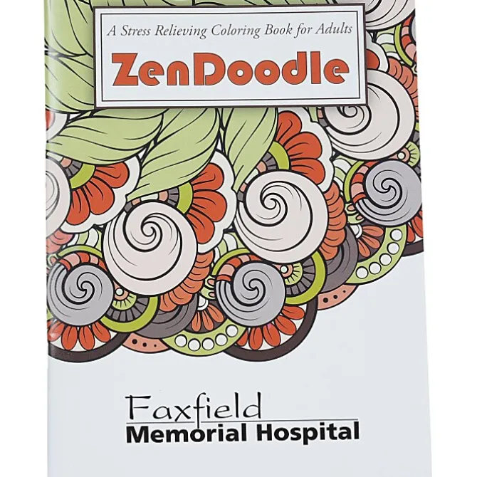Stress Relieving Adult Coloring Book - Zen Doodle