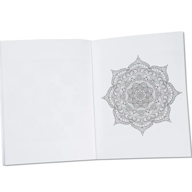 Stress Relieving Adult Coloring Book - Patterns - Full Color