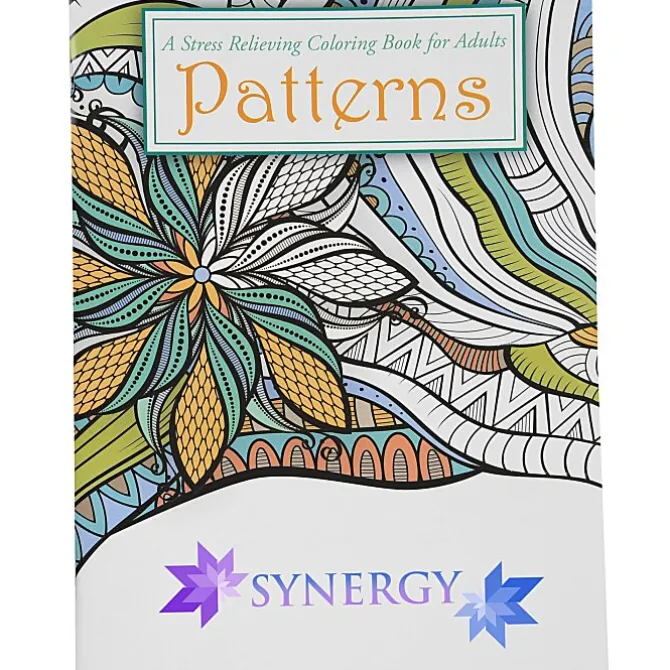 Stress Relieving Adult Coloring Book - Patterns - Full Color