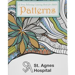 Stress Relieving Adult Coloring Book - Patterns - 24 hr