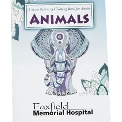 Stress Relieving Adult Coloring Book - Animals