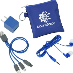 Stretchy Earbuds Charging Set