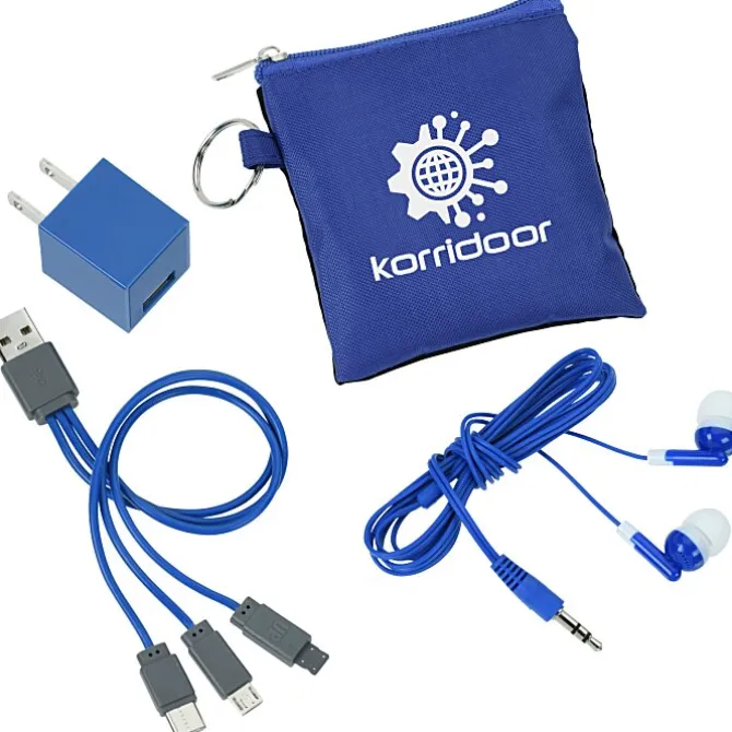 Stretchy Earbuds Charging Set