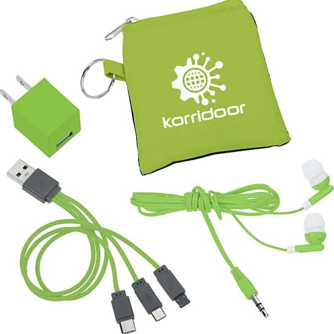 Stretchy Earbuds Charging Set