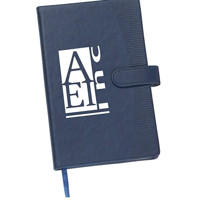 Striped Edge Bound Journal