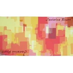 SubliPlush Velour Beach Towel - 35 inches x 65 inches