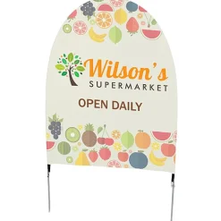 Sunrise Sign - 3' x 5' - Spike Base