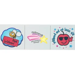 Super Kid 3 Tattoo Strip - Healthy Habits