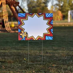 Super Kid Yard Sign with Wire Frame - 18 x 24