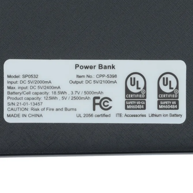 Swift Power Bank - 5000 mAh
