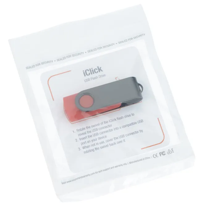 Swivel USB-C Drive - Black - 8GB