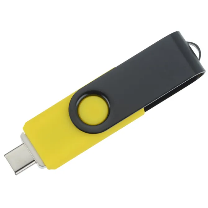 Swivel USB-C Drive - Black - 32GB