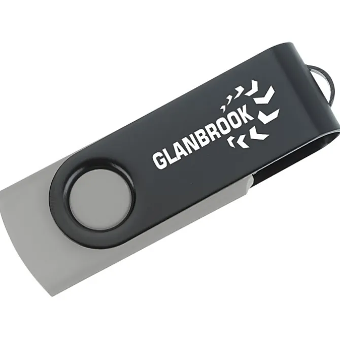 Swivel USB-C Drive - Black - 32GB