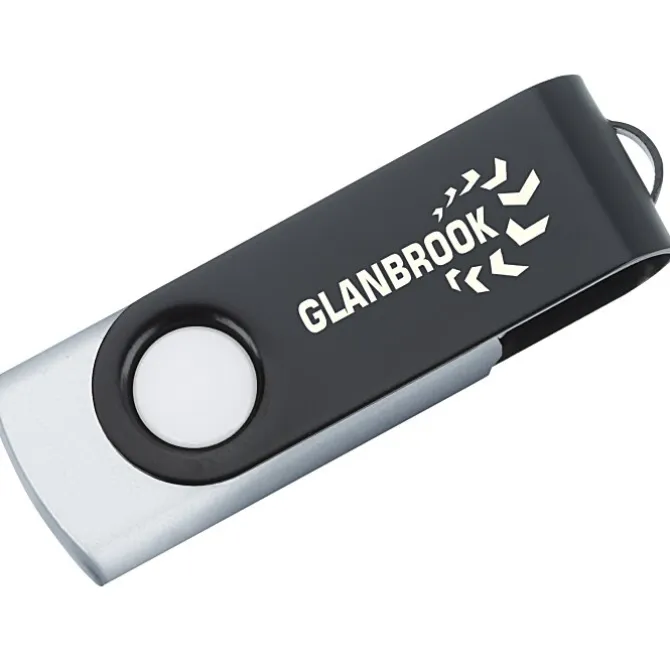 Swivel USB-C Drive - Black - 32GB - 24 hr