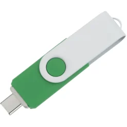 Swivel USB-C Drive - White - 8GB