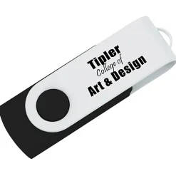 Swivel USB-C Drive - White - 8GB