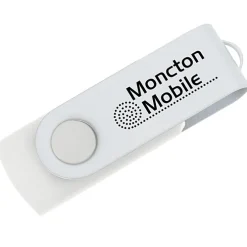 Swivel USB-C Drive - White - 32GB
