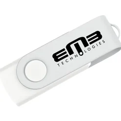 Swivel USB-C Drive - White - 16GB