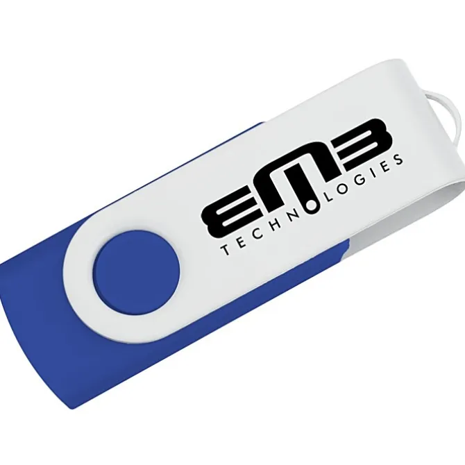 Swivel USB-C Drive - White - 16GB