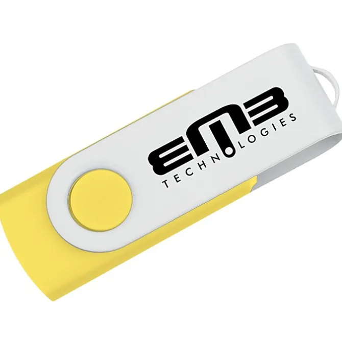 Swivel USB-C Drive - White - 16GB