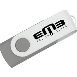 Swivel USB-C Drive - White - 16GB
