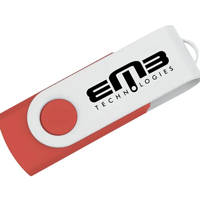 Swivel USB-C Drive - White - 16GB