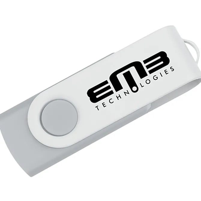 Swivel USB-C Drive - White - 16GB
