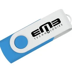Swivel USB-C Drive - White - 16GB