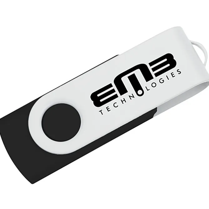 Swivel USB-C Drive - White - 16GB