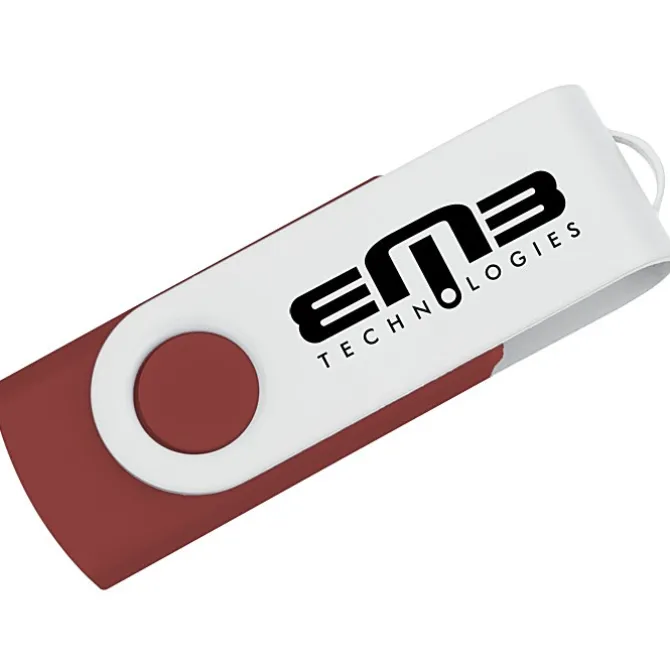 Swivel USB-C Drive - White - 16GB