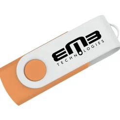 Swivel USB-C Drive - White - 16GB