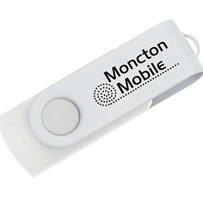 Swivel USB-C Drive - White - 32GB - 24 hr