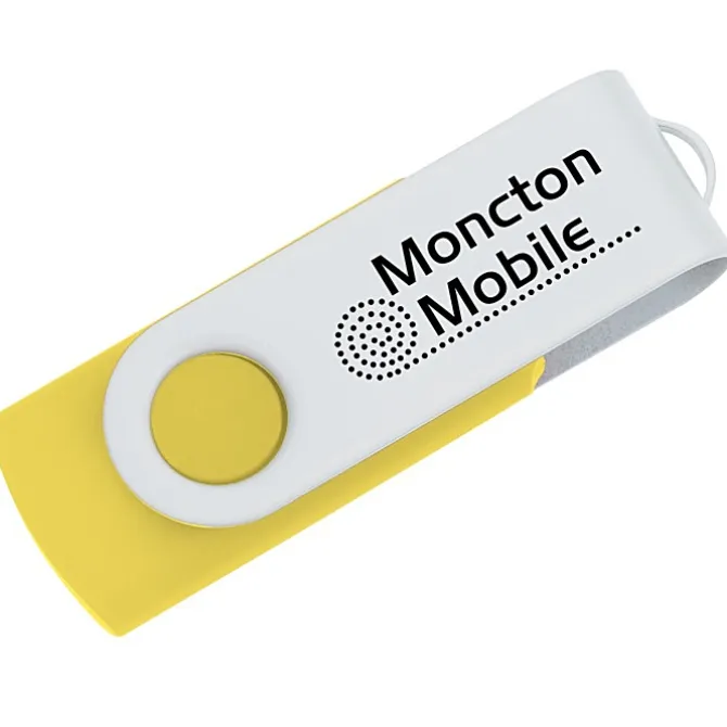 Swivel USB-C Drive - White - 32GB - 24 hr