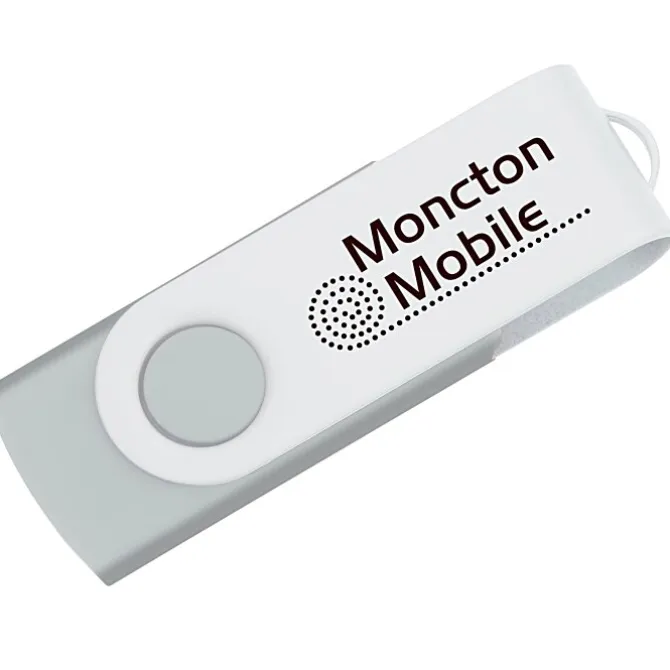 Swivel USB-C Drive - White - 32GB - 24 hr