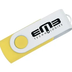 Swivel USB-C Drive - White - 16GB - 24 hr